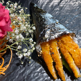 Tempura concombre